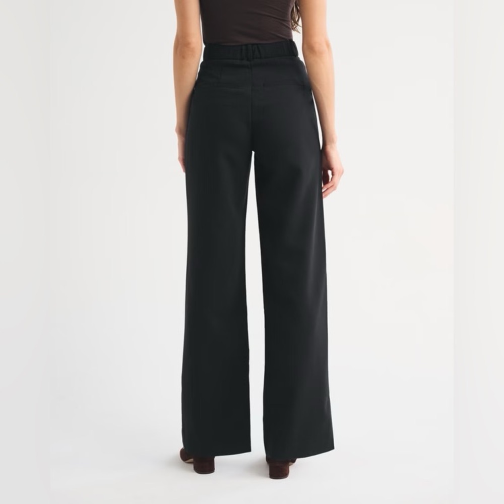 A&F Sloane Tailored Wide Leg Pant - Picture 4 of 7